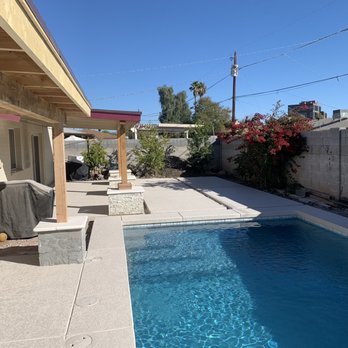 Salten Pools - Not quiet finished yet but very happy with the progress of construction of pool and service - Pool Cleaners Near Me