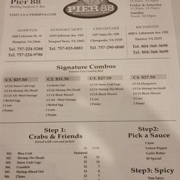 Menu front