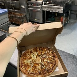 Classic O P Pizza - Half meat half Hawaiian