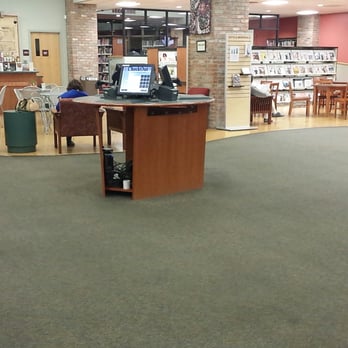 Prescott Public Library - Open area with self-checkout station upstairs. - Libraries Near Me - Prescott, Arizona
