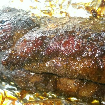 Q-BBQ - The full slab is in two racks. - Barbeque Near Me - La Grange, Illinois