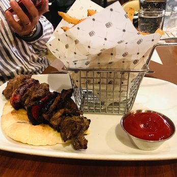 Pera Soho - Sirloin Shashlik Steak Frites - Mediterranean Near Me - New York, New York Pera Soho - Sirloin Shashlik Steak Frites - Mediterranean Near Me - New York, New York