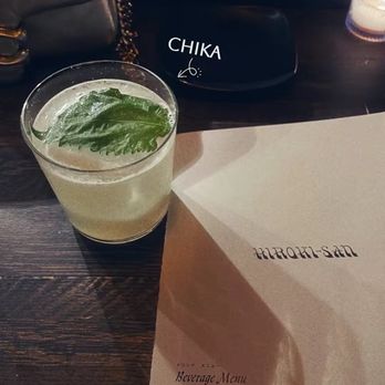 Hiroki-san - Chika drink - Japanese Near Me - Detroit, Michigan