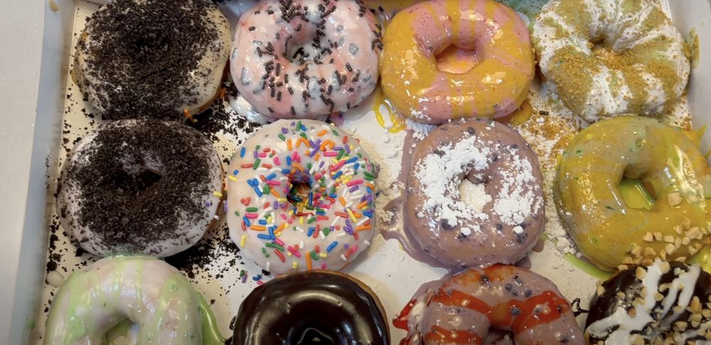 Food from Duck Donuts