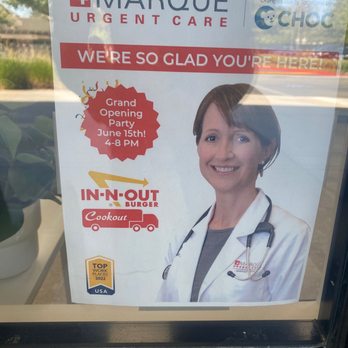 Marque Urgent Care - Grand opening party June 15 from 4 to 8 p.m. - Urgent Care Near Me - Lake Forest, California Marque Urgent Care - Grand opening party June 15 from 4 to 8 p.m. - Urgent Care Near Me - Lake Forest, California