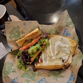 Cheba Hut Toasted Subs - Magic mushroom (left) and A-train (right) - Sandwiches Near Me - Dallas, Texas