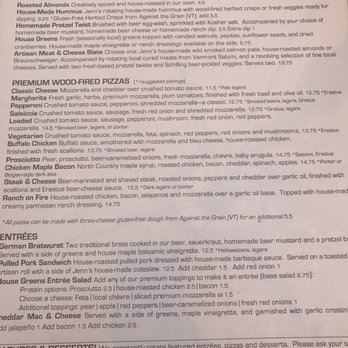 Schilling Beer - Food menu August 2017 - Pizza Near Me - Littleton, New Hampshire Schilling Beer - Food menu August 2017 - Pizza Near Me - Littleton, New Hampshire