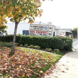 S & S Trophies Engraving & Gifts - This is the right address.
