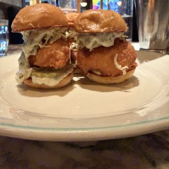 Green Point Seafood and Oyster Bar - Little Fish Sandwiches - Seafood Near Me - Dallas, Texas