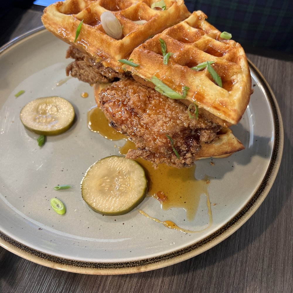 Brunch by De Martino - Hot Honey Chicken & Waffles - Latin American Near Me - Somerville, New Jersey