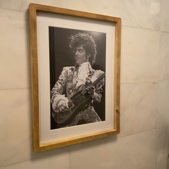 Del Rey - Greeted by my friend in the bathroom. - Tapas Bars Near Me - Palm Springs, California