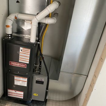 Oasis Heating & Air-Conditioning - New furnace and ductwork in a closet - Heating & Air Conditioning/HVAC Near Me - Pickering, Ontario