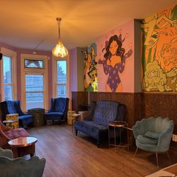 Star Lounge Coffee Bar - Upstairs seating