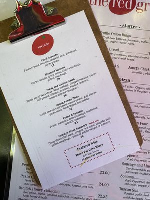 Menu photo 8 The Red Grape Sonoma, CA Menu photo 8 The Red Grape Sonoma, CA