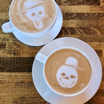 Winter Latte Art at Fremont Coffee Co.