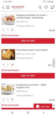 SCHWAN’S ICE CREAM & FROZEN FOODS - Updated September 2025 - 15562 ...