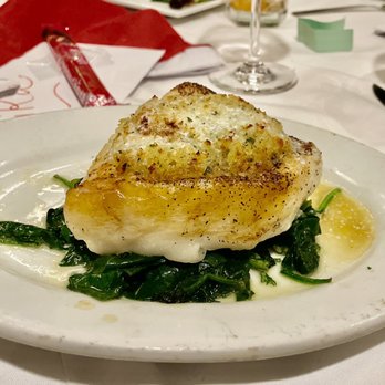 Ruth's Chris Steak House - My GARLIC CRUSTED SEA BASS - Melted in my mouth!!! - Steakhouses Near Me - Denver, Colorado Ruth's Chris Steak House - My GARLIC CRUSTED SEA BASS - Melted in my mouth!!! - Steakhouses Near Me - Denver, Colorado