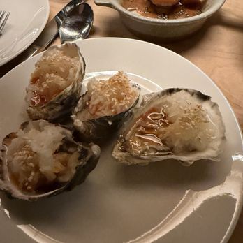 State Bird Provisions - Oysters w. A sour-spicy sauce! 2/26" - Tapas/Small Plates Near Me - San Francisco, California State Bird Provisions - Oysters w. A sour-spicy sauce! 2/26" - Tapas/Small Plates Near Me - San Francisco, California