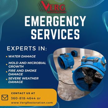 Verg Restoration - Restoration company is first who should be contacted and on site - Damage Restoration Near Me - Vancouver, Washington Verg Restoration - Restoration company is first who should be contacted and on site - Damage Restoration Near Me - Vancouver, Washington