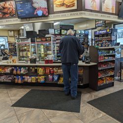 Only place I know where you can have 3 to 4 people behind the counter yet their service is slower than anywhere on Earth