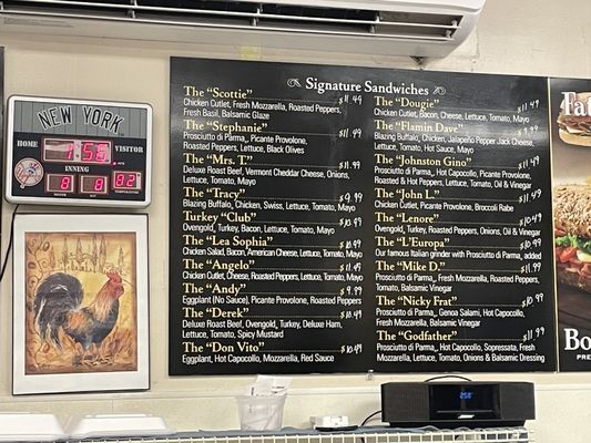 Menu photo 1 Father and Son Deli Johnston, RI Menu photo 1 Father and Son Deli Johnston, RI