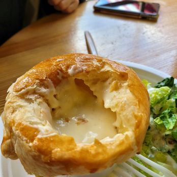 A La Mode - Inside clam chowder pot pie - Bakeries Near Me - Vancouver, British Columbia A La Mode - Inside clam chowder pot pie - Bakeries Near Me - Vancouver, British Columbia