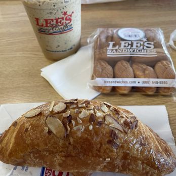 Lee's Sandwiches - Almond Croissant and deli manjoo - Vietnamese Near Me - Houston, Texas