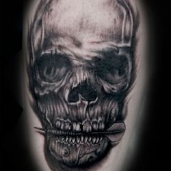 Raven's Quill Tattoo