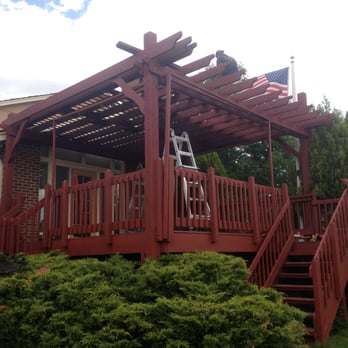 All Colorado Exteriors - Cedar deck with pergola - Roofing Near Me - Thornton, Colorado All Colorado Exteriors - Cedar deck with pergola - Roofing Near Me - Thornton, Colorado
