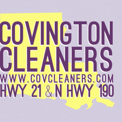 Covington Cleaners - 2015 Covington Cleaners business card (front)