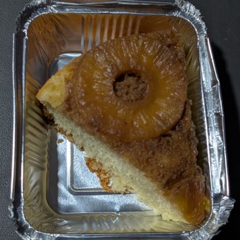 Xawaash - Upside-down pineapple cake slice - Mediterranean Near Me - Mississauga, Ontario Xawaash - Upside-down pineapple cake slice - Mediterranean Near Me - Mississauga, Ontario