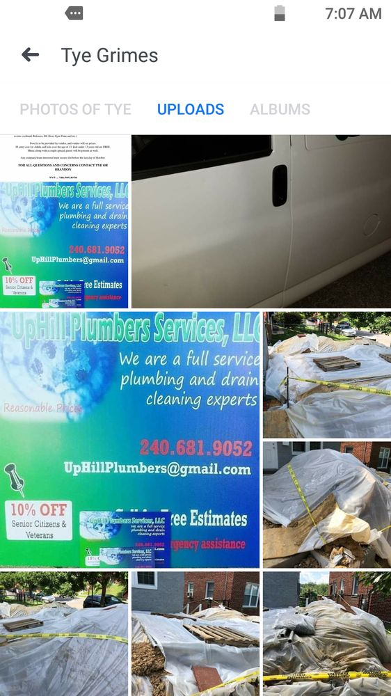 Slide of UpHill Plumbers Services