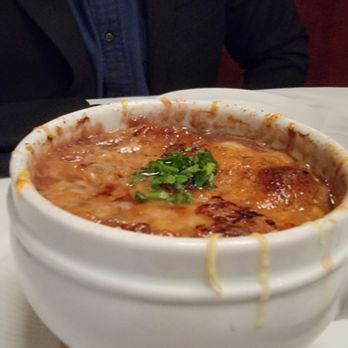 Montrio - French onion soup - New American Near Me - Monterey, California