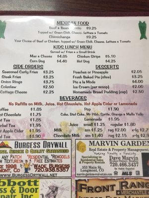 Menu photo 5 Janie's Cafe Longmont, CO