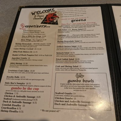 Menu photo 5 Baby Kay's Cajun Kitchen Mesa, AZ