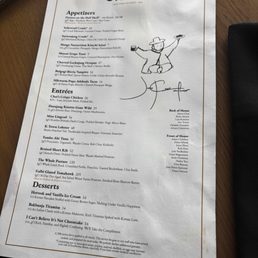 Regular menu.