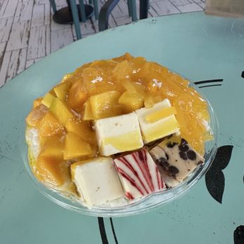 Snowl Cafe - Mango Yoghurt Snow Bowl - Bubble Tea Near Me - Aurora, Colorado