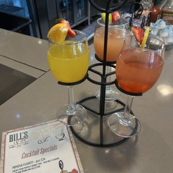 Bill's Café - Mimosa flight - Breakfast & Brunch Near Me - Pleasanton, California