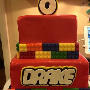 Andrea Bakes - Cake for my Lego obsessed godson!!! - Custom Cakes Near Me