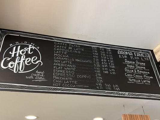 Menu photo 3 Hawaiian Aroma Caffe Honolulu, HI