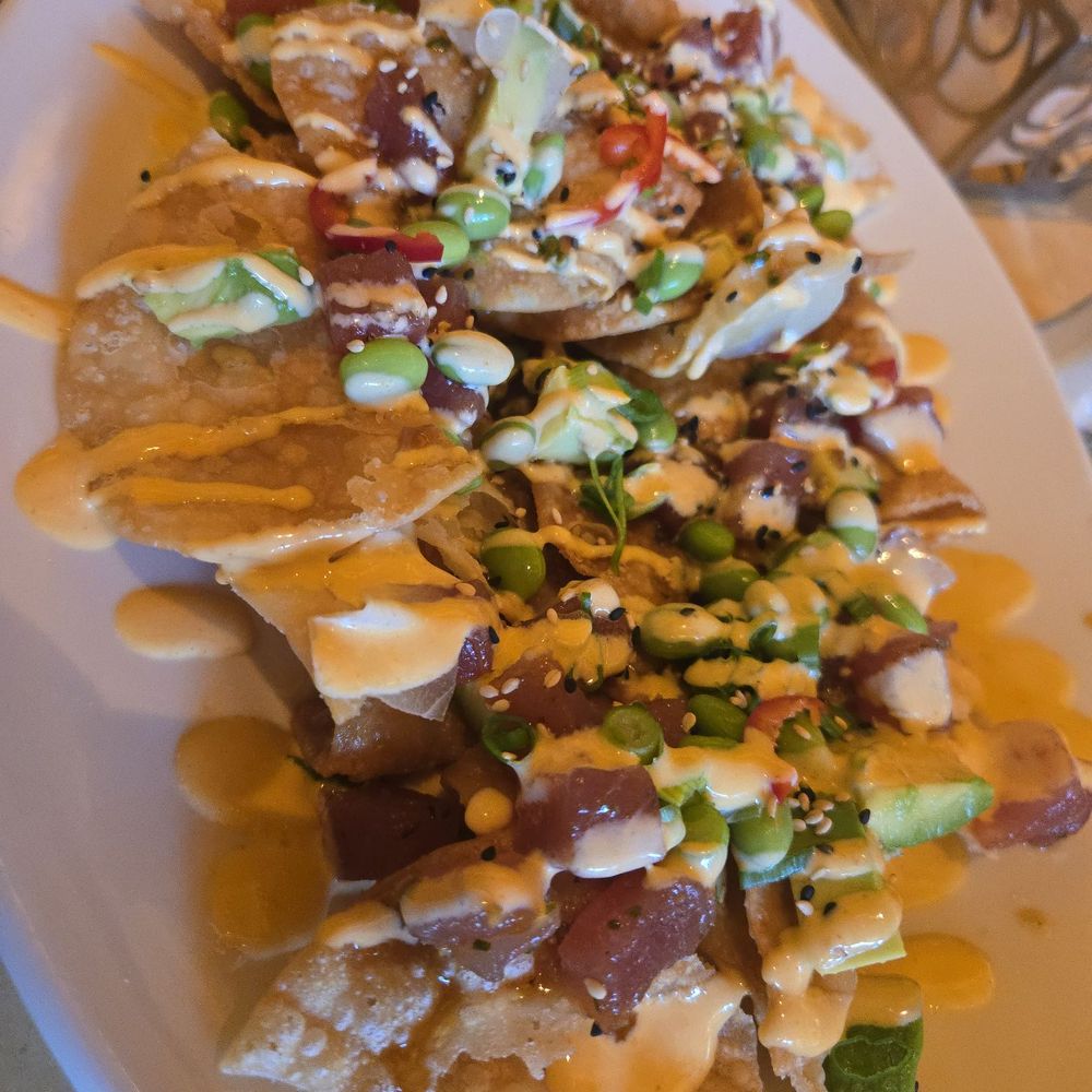 Ahi Poke Nachos* Ahi Poke Nachos*