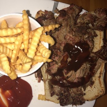 The Original Hog Wild - Smoked BBQ Beef Brisket Sandwich - Barbeque Near Me - Midlothian, Illinois The Original Hog Wild - Smoked BBQ Beef Brisket Sandwich - Barbeque Near Me - Midlothian, Illinois