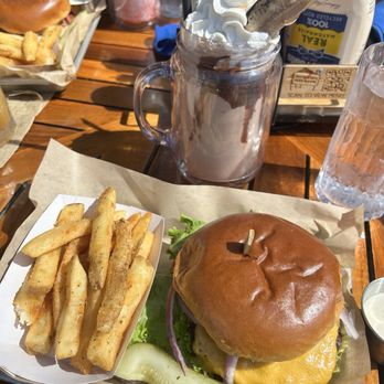 Burger Shack - Fleming Burger and Nutella/banana shake - Burgers Near Me - Kapalua, Hawaii Burger Shack - Fleming Burger and Nutella/banana shake - Burgers Near Me - Kapalua, Hawaii