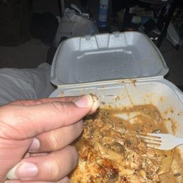 Found a small, sharp, metallic object resembling a Brillo pad in the pasta. Restaurant was unhelpful. Concerned about food safety.