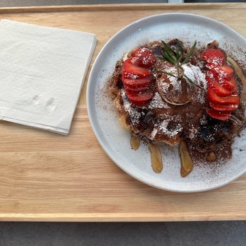 18.5 Gram Coffee - Mixed Berries Croffle - Coffee & Tea Near Me - Flushing, New York