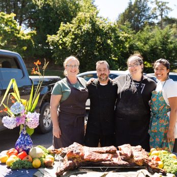 Outlook Inn On Orcas Island - Our pig roast was a specialty add-on item - Hotels Near Me - Eastsound, Washington Outlook Inn On Orcas Island - Our pig roast was a specialty add-on item - Hotels Near Me - Eastsound, Washington