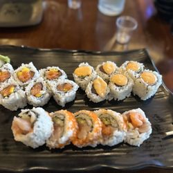 Sake Sushi & Grill - 565. Salmon Mango Roll, 579. Summer Dream Roll, 580. Tokyo Roll