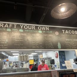 Menu board Menu board