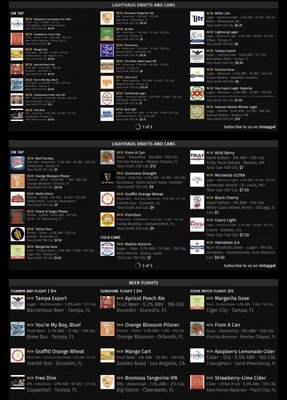 Menu photo 7 LightHaus Beer Garden Tampa, FL Menu photo 7 LightHaus Beer Garden Tampa, FL