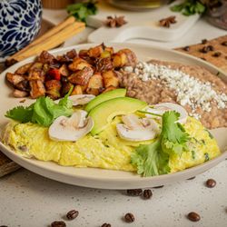 Cielito Lindo Cafe - Mushrooms Omelette
